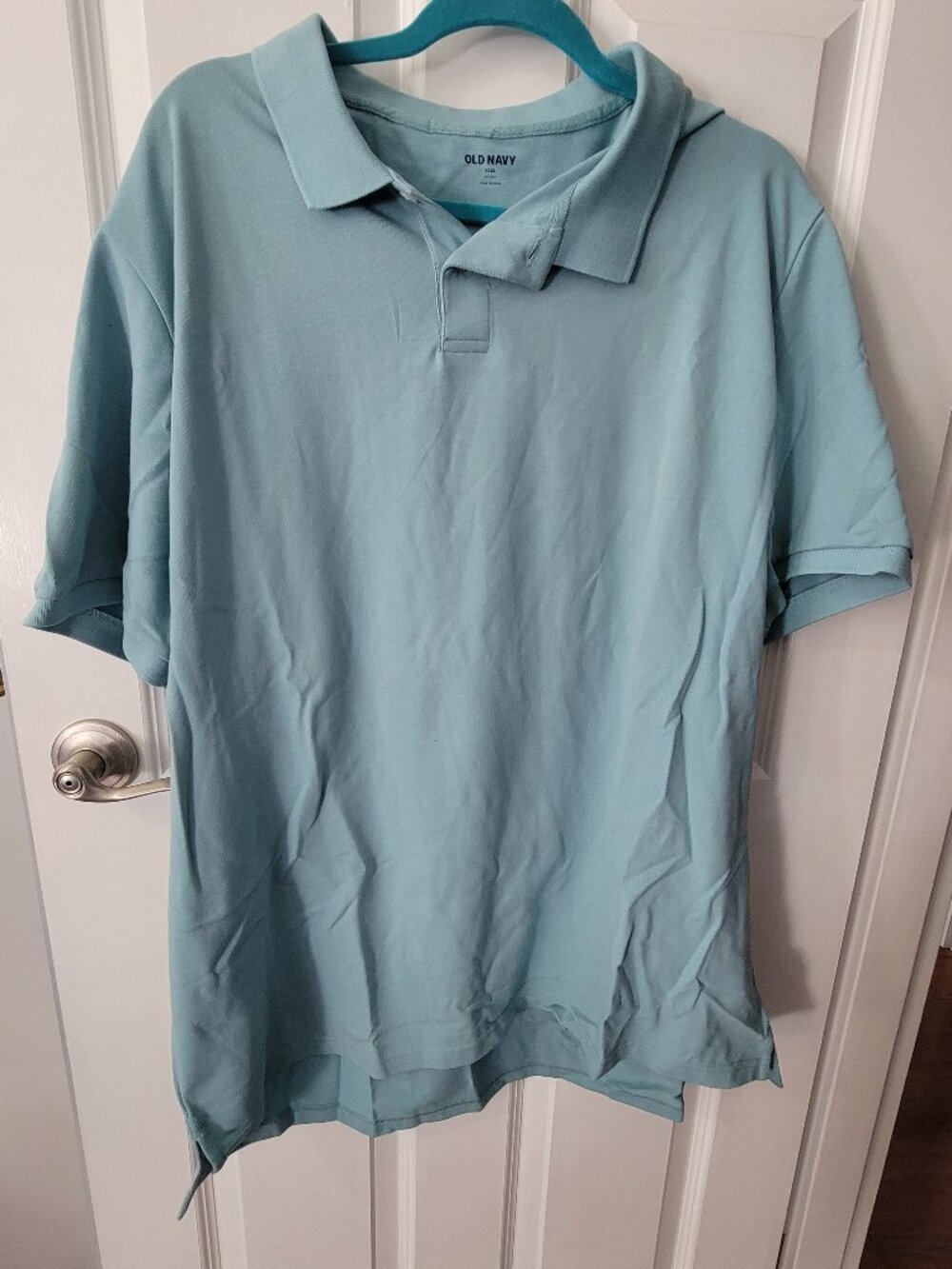Old Navy Go Dry Polo Sea Foam Green XXXL